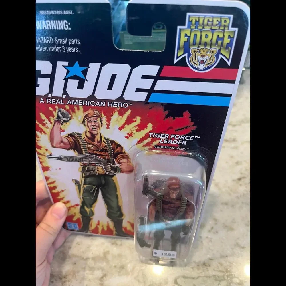 2007 GI Joe Flint‎ Tiger Force Leader Hasbro 25th Anniversary New Action Figure